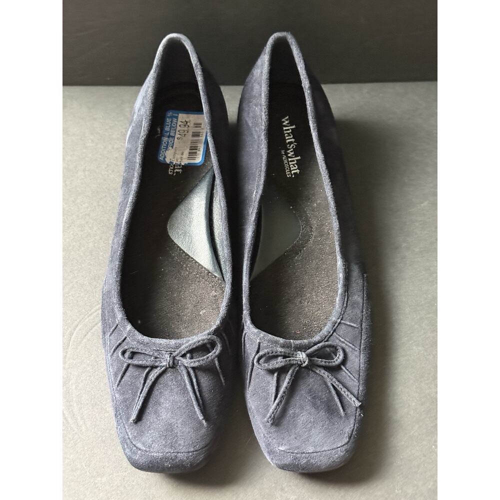 Aerosoles What’swhat Flat Loafer Womens Comfort Size 9.5 Blue Casual Career